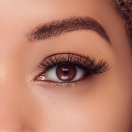 BeBlinky False Eyelashes, Lash Extension Kit 06, 9mm-16mm, Narrow Band, Easy to Apply and Remove, No Damage to Natural Eyelashes, 120 Lash Clusters - Natural Volume