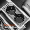 AOTEMILK Center Console Cup Holder Inserts Replacement Compatible with Ford