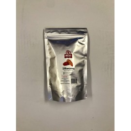 Meat Maniac Edible Insects | Salted Silkworms (15g)