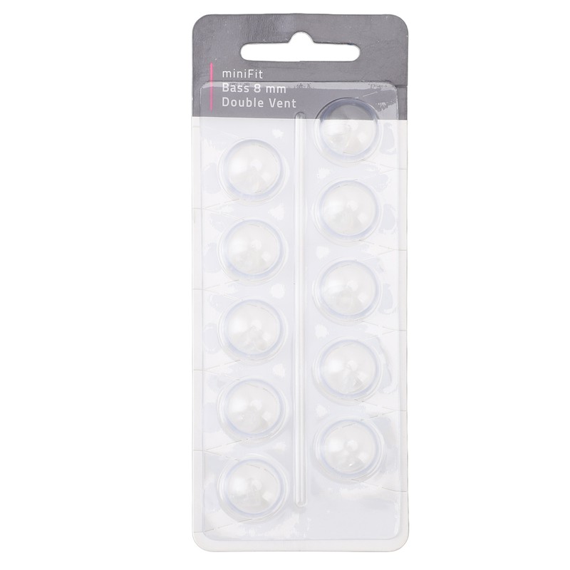 10pcs Double Vent Bass Dome Accessory Single Layer Double Vent