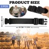 2 PCS Bum bag Extender Strap, Belt Extender for Fanny