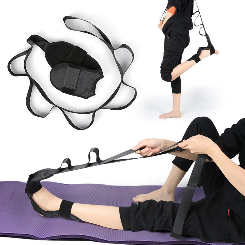 Unbranded Yoga Stretching Trainer Stroke Correction Belt Foot Stretcher Ankle