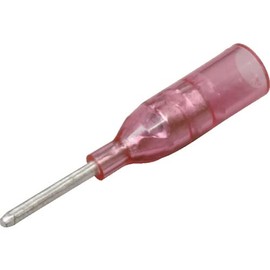 TRUSCO (トラスコ) Coated Crimp Terminal Center Pin Rod Type Length 9.0 (20 pieces) T-TGVTC-1.25-9T