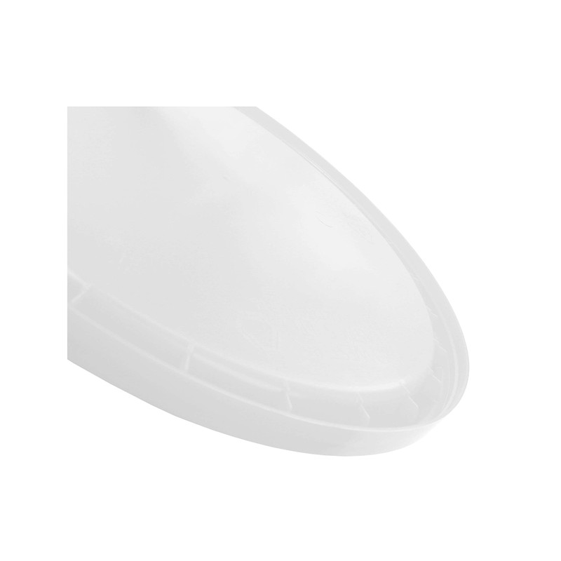 Poly Farm 2.5 Gallon Semi-transparent Ice Cream Tub with Lid