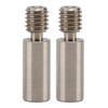 2Pcs All Metal Hotend Throat Tube High Accuracy Slick Inner