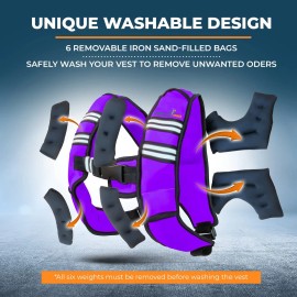 Gymnastics Power Weighted Vest 6lb, 10lb, 12lb, 25lb, 35lb, 45lb, 60lb Removable Iron Weights ...