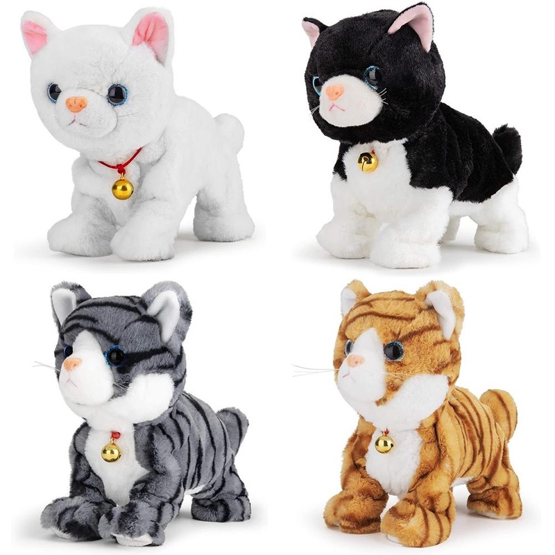 Interactive Toys Electronic Plush Pet Robot Cat Toy Voice and