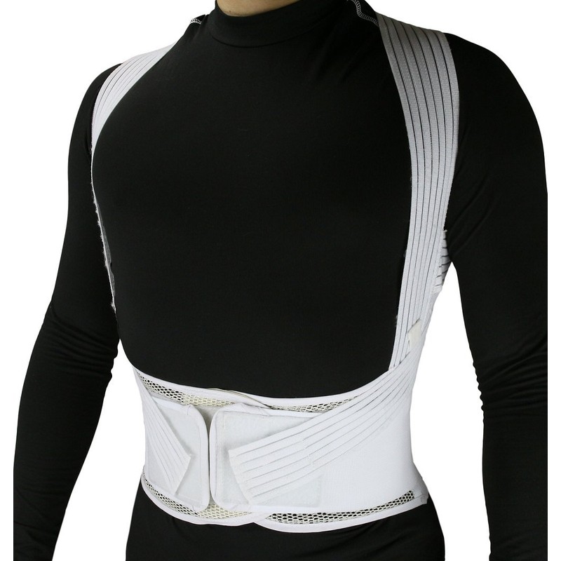 ObboMed MB-3400XL Chest Shoulder Posture Corrector, Lower Back Support, Wrap