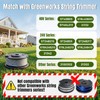 YWTESCH 0.065" Single Line Trimmer String Spool Fit for Greenworks