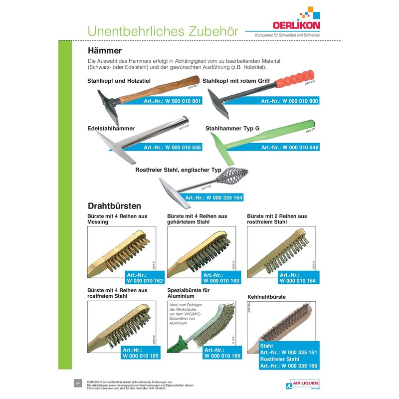 Lincoln Electric W000010556 Hammer Stainless Steel L255 mm