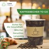 Love Nature Paper Cups 180 ml - Coffee Cups to