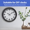 NHQZ Clock Movement Radio Controlled Clock Movement with Hand Sets,