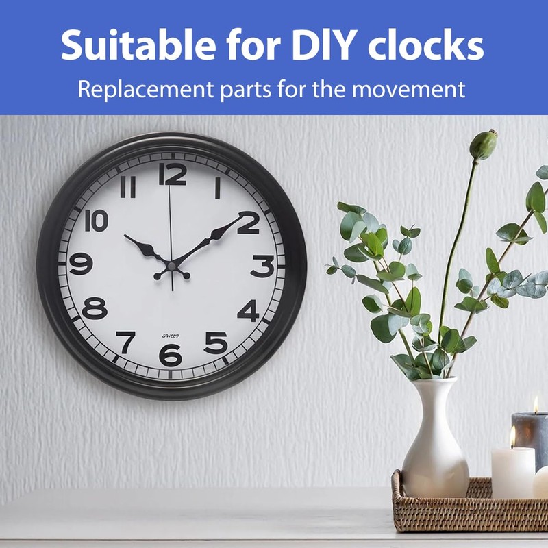 NHQZ Clock Movement Radio Controlled Clock Movement with Hand Sets,