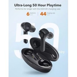 TaoTronics Earbuds New In Box SoundLiberty 53 True Wireless Earbuds IPX8, 50H Playtime