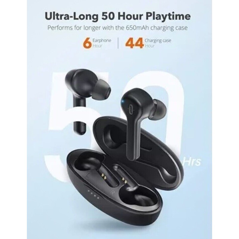 TaoTronics Earbuds New In Box SoundLiberty 53 True Wireless Earbuds