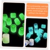 ULTECHNOVO 100pcs Glowing Tyre Air Valve Caps Car Bike Tyre