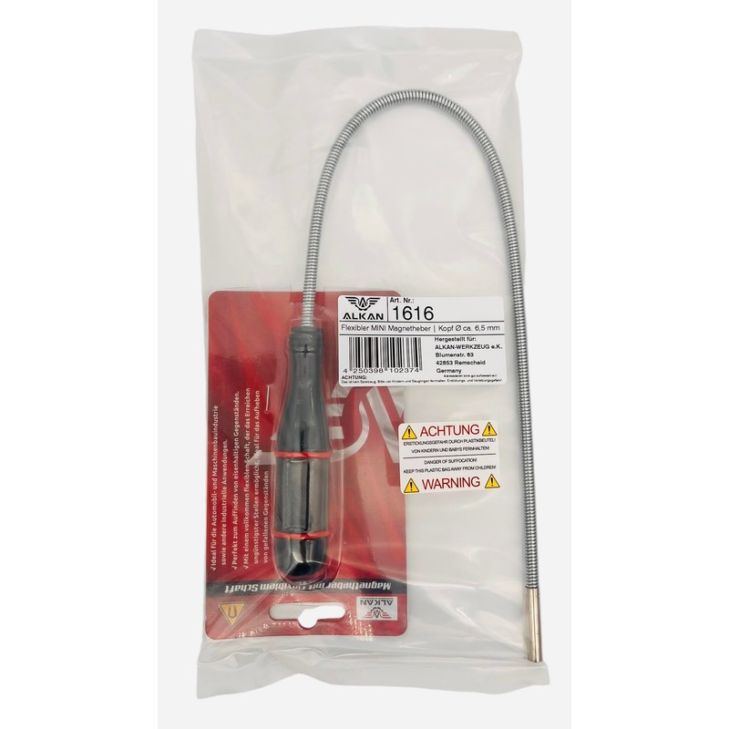Flexible Mini Gooseneck Magnetic Lifter Magnetic Rod Flexible Length 510