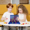 VOAOV Juego de Mesa, Juego Cuatro En Línea para Niños,
