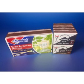 (2 boxes) Diamond Strike Anywhere (Penney Matches & Large Kitchen Matches)