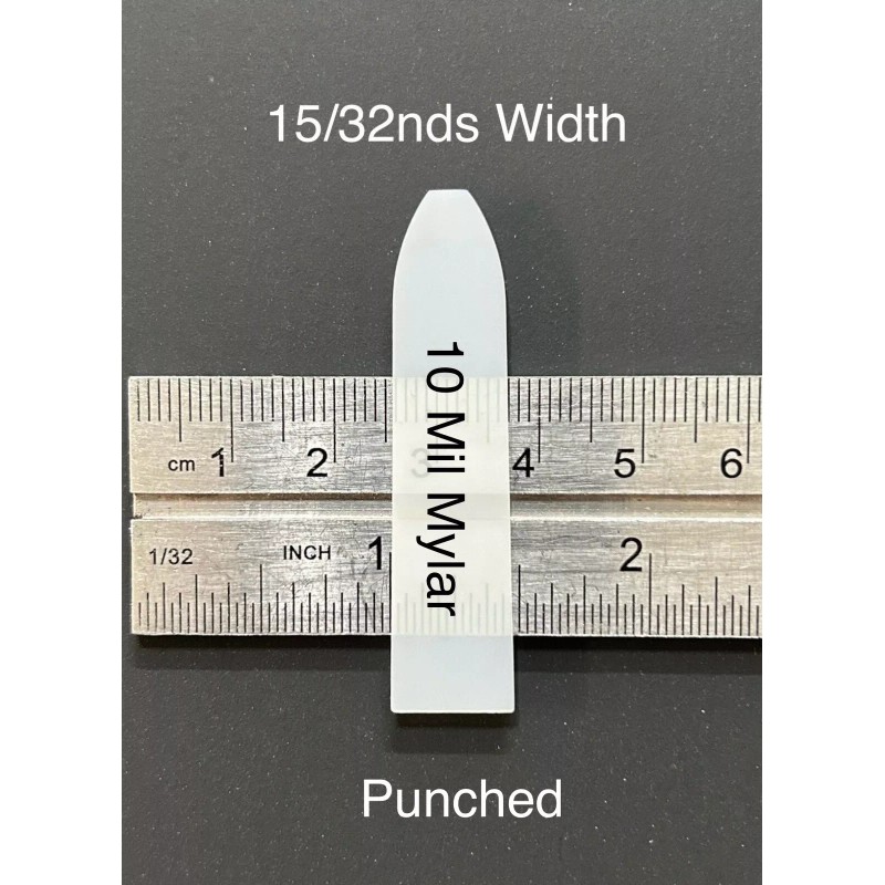 "Handmade" Duck Call Reed & Cork Kit 10 Mil Mylar