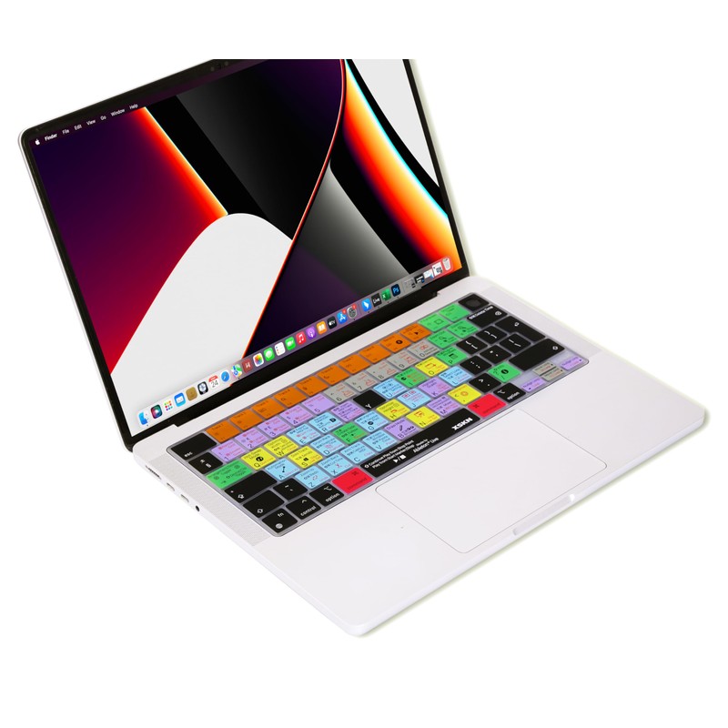 XSKN Ableton Live Shortcut EU UK Version Silicone Keyboard Cover