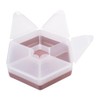 Melii Luxe Hexagon Snackle Box - Pink