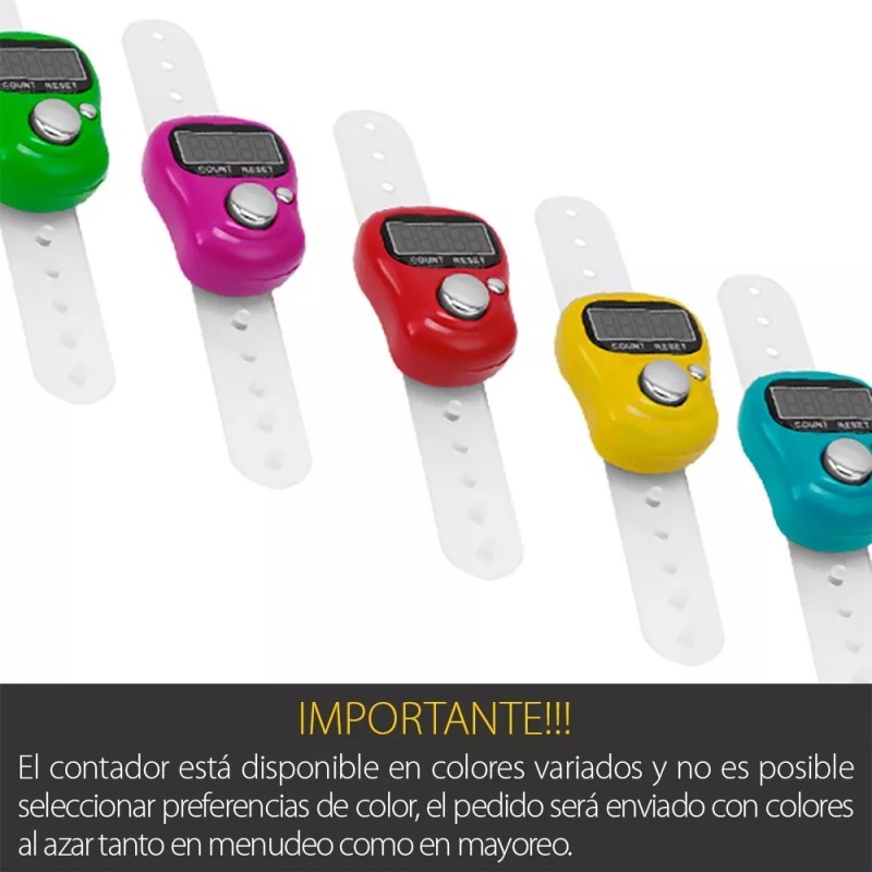 Mercader Digital Paquete 10 Contador Manual De Bultos Digital Mayoreo