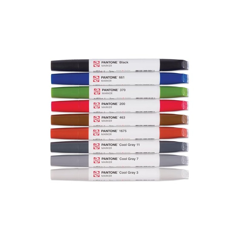 Talens Pantone Marker Set of 9 City Dual Tip Pen