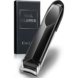 KozLife Nail Clippers, High-End Nail Clippers, High-Performance Models, Curved Blade, Gift (Space Gray)