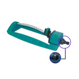 POWERTOOL Oscillating Lawn Sprinkler, 2PCS Automatic Lawn Sprinkler for Medium and Large Surfaces