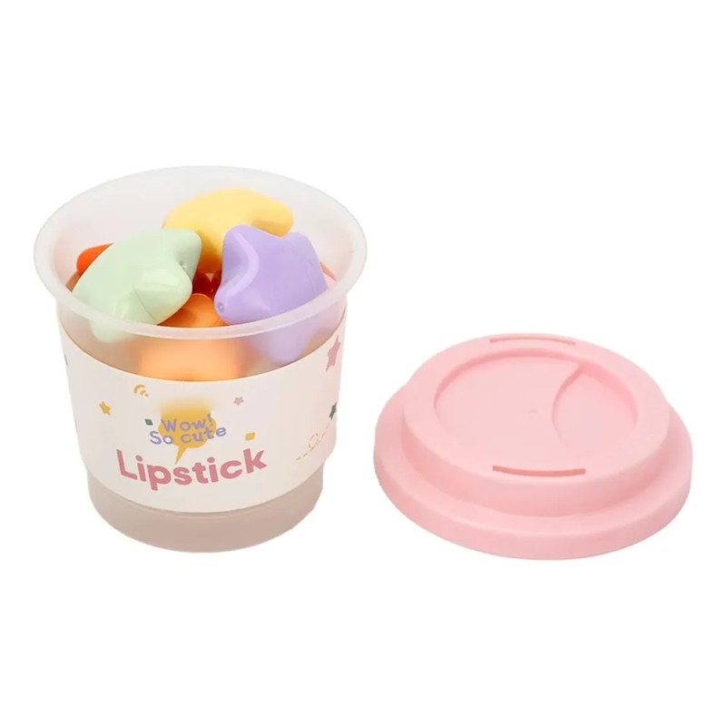 Juego De Mini Pintalabios, Brillo De Labios En Forma