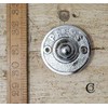 Vintage Door Bell Push Button 'Press' Round Chrome Plated 60mm