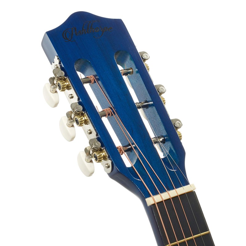 Ashthorpe Ashthorpe 38-inch Beginner Acoustic Guitar Package (Blue), Basic Starter