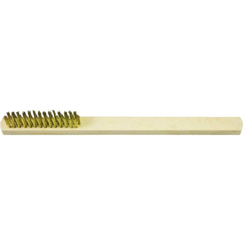 KONYO Daigoro Brass Wire Brush, Three Lines