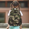 LOMBARDIDEN Kids Backpack for Boys - Green Camouflage School Backpack