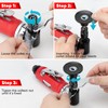 SHALL Right Angle Die Grinder, 90 Degree, 1/4" & 1/8"