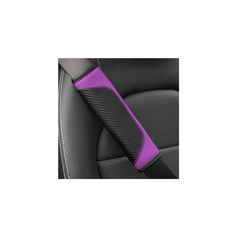 Osilly Carbon Fiber Seat Belt Covers - Soft Shoulder Protection