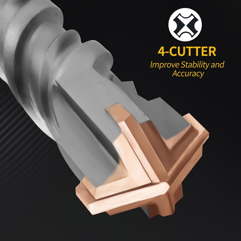 HILPATY SDS Plus Masonry Drill Bits 5.5 x 160mm x