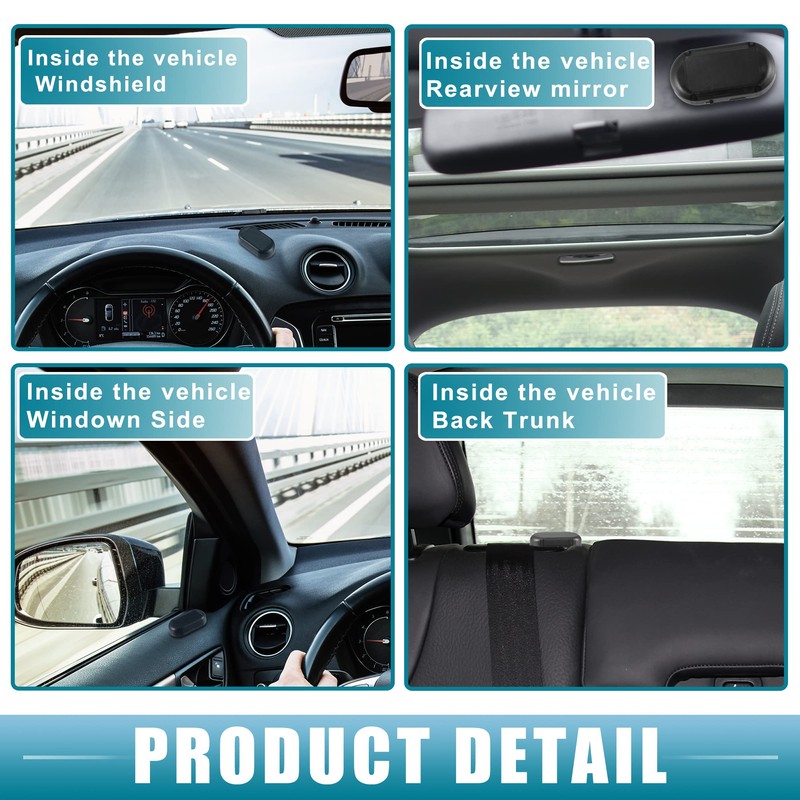 X AUTOHAUX Car Alarm Light Interior LED Flashing Flash Warning