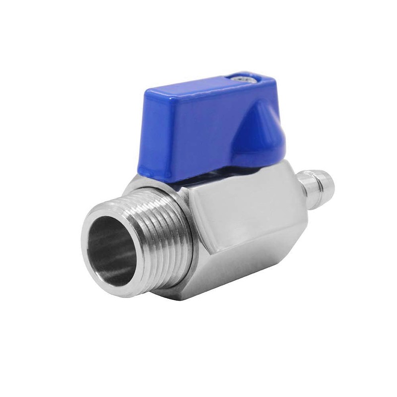 Beduan Stainless Steel 5/16" Hose Barb to 3/8" NPT Male