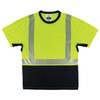 Ergodyne Standard Reflective Safety T-Shirt, High Visibility Lightweight Performance Fabric,