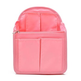 Multipurpose Travel Storage Bag Organizer with Multiple Pockets, Lightweight Backpack Insert for Easy Access and Organization, Suitable for Cosmetics, Gadgets, and Daily Essentials