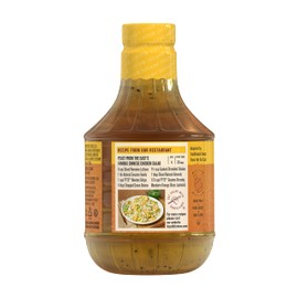 Feast From The East Original Sesame Dressing 32 Fl Oz - Sweet & Tangy - Gluten Free - Certified Kosher - All Natural No Presevatives - Asian Sesame Vinaigrette - Chinese Chicken Salad Dressing (Pack of 1)