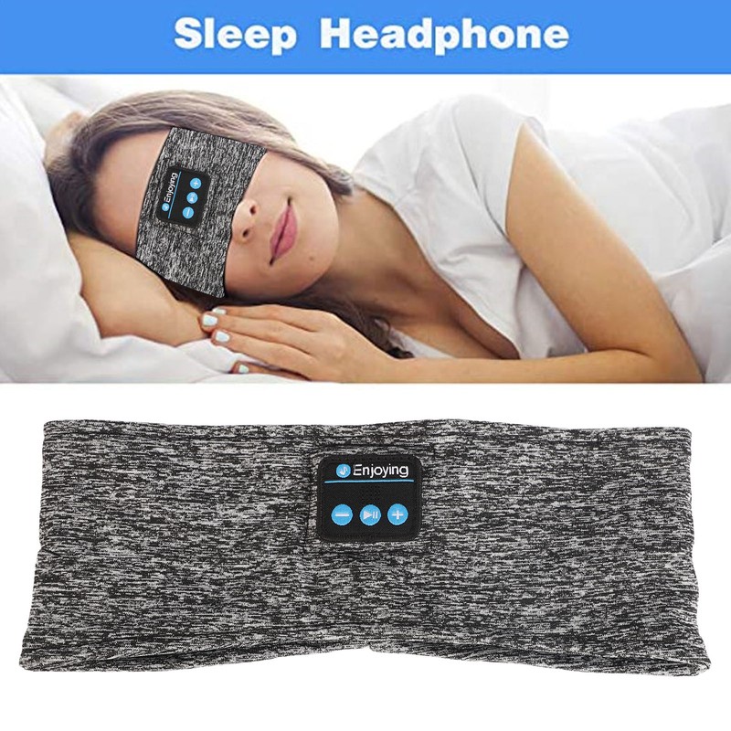 Sports Music Headband Portable USB Sleep Headphone BT Headband for