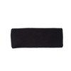 FosterNatur, Merino Headband with Cotton Lining, 100% Wool, black