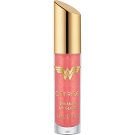 Catrice Wonder Woman Shimmer Lip Glaze, No. 020, Pink, with Oils, Shiny, Vegan, Parabens, No Microplastic Particles, Nanoparticles Free, Pack of 3 (3 x 3.4 ml)