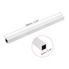 TA-VIGOR 6063 Aluminum Square Tube, 20mm x 20mm x 0.8mm,