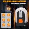 Fervorbeam Bike Tail Light with Turn Signal, USB Rechargeable Remote