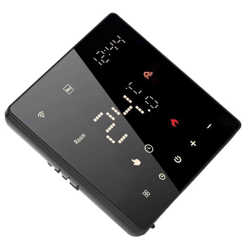 Smart Thermostat Touchscreen PC Flame Retardant APP Control Home Thermostat