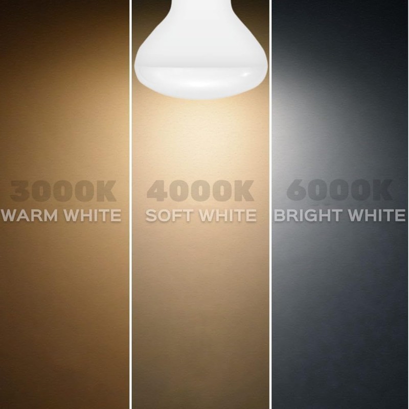 BHMAOYN LED E27 R80 Reflector Lamp 12 W, 3 Levels